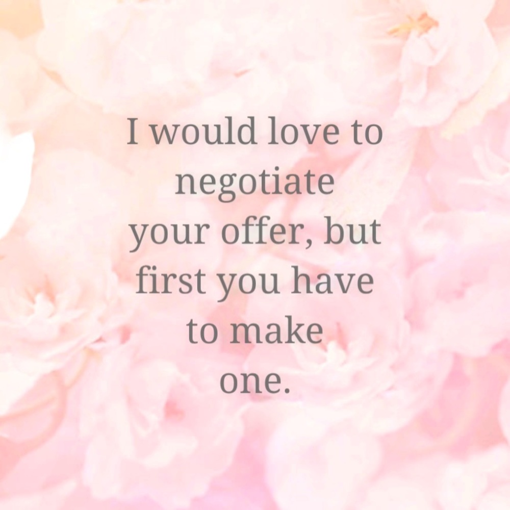 Don’t be nervous & pass up something that will make you happy. Make me an offer!